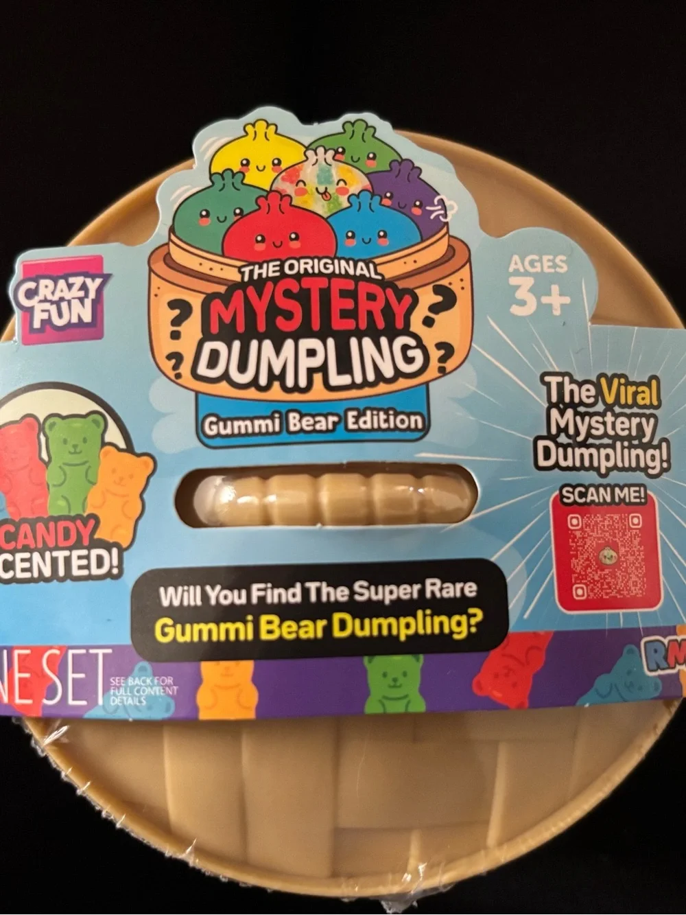 3 x  Mystery Dumpling Squishy RMS Candy Scented Gummi Bear EDITION SEALED